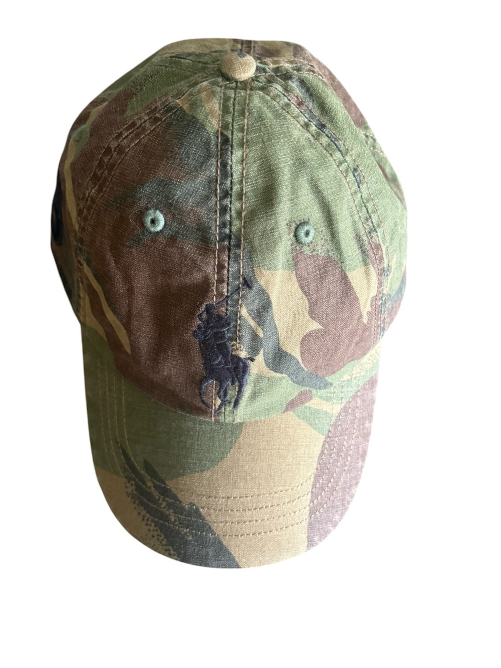 NWT Polo Ralph Lauren Camouflage Baseball Cap adjustable Back Strap OS - Picture 2 of 7